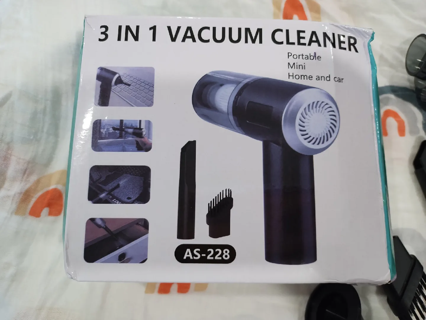 3 in 1 Portable Mini Vacuum Cleaner AS-228