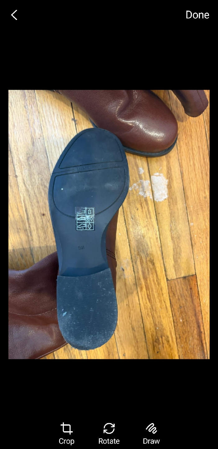 Nine West Brown Knee High Boots - Size 5M - photo 2