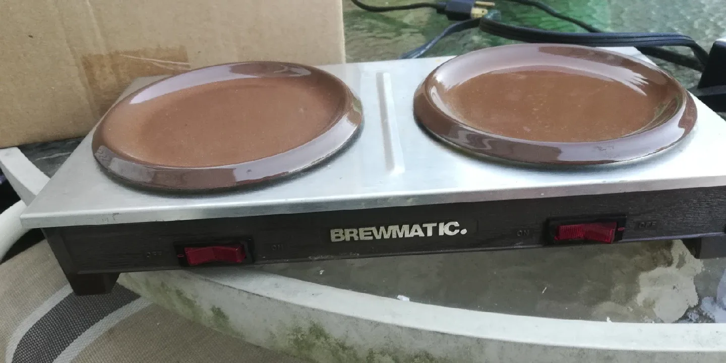 Brewmatic Double Burner Hot Plate