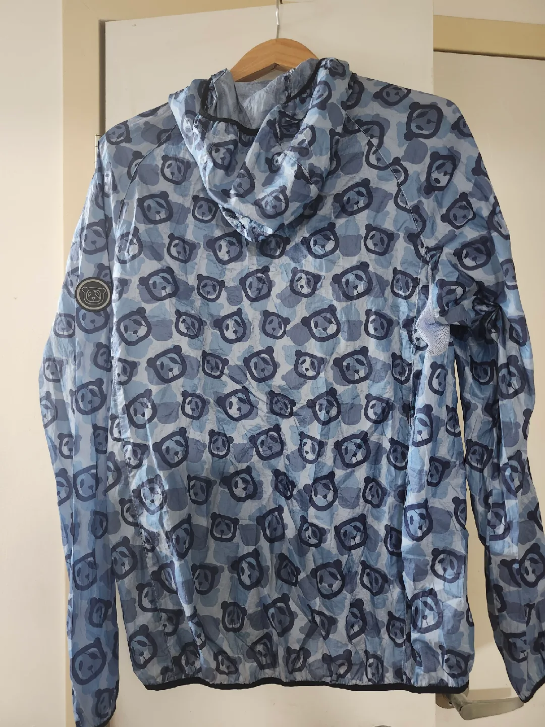 Diplomacy Panda Print Windbreaker Jacket image indicator(2)