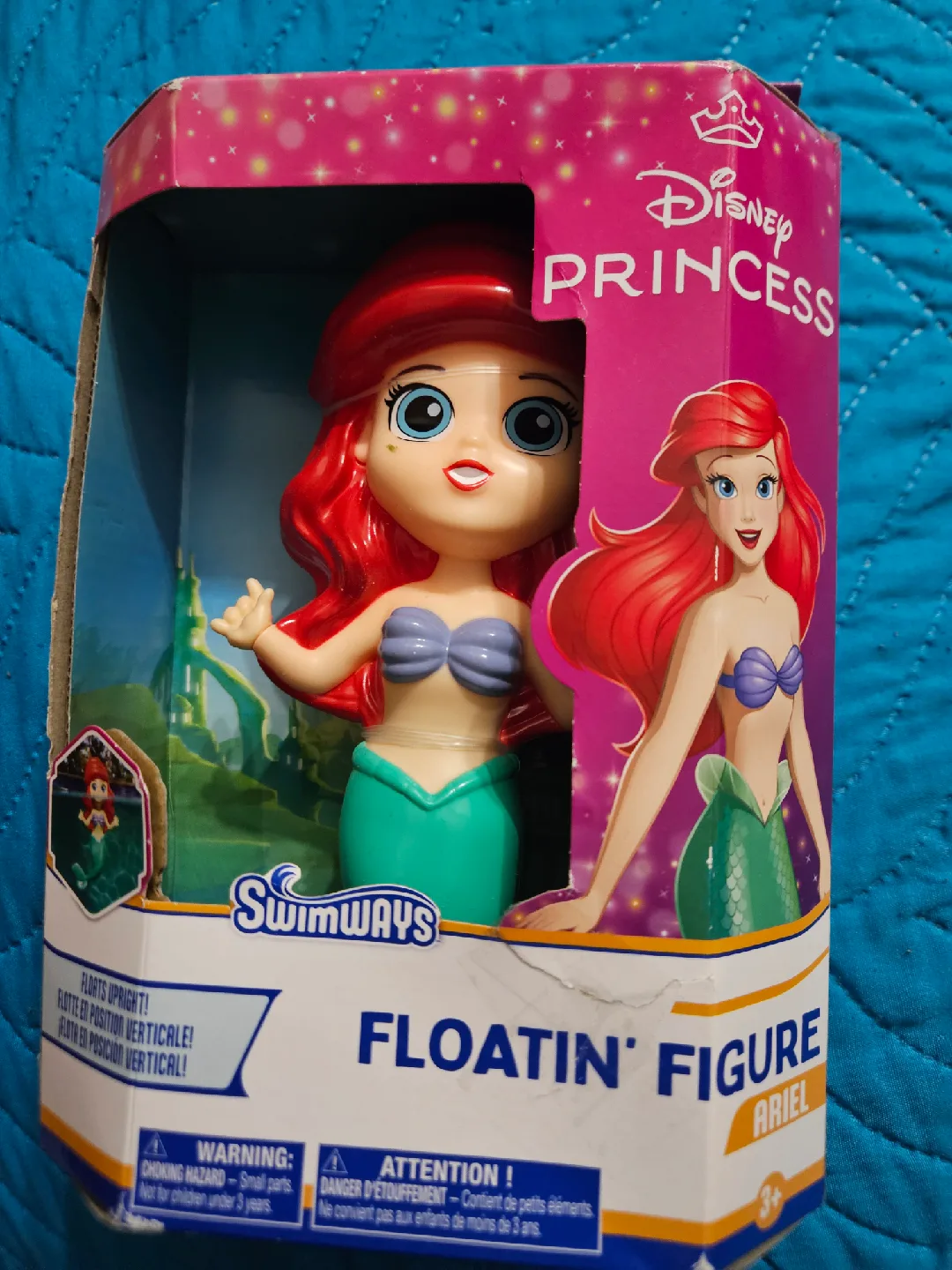 Disney Princess Ariel Floatin' Figure SwimWays, New in Box thumbnail