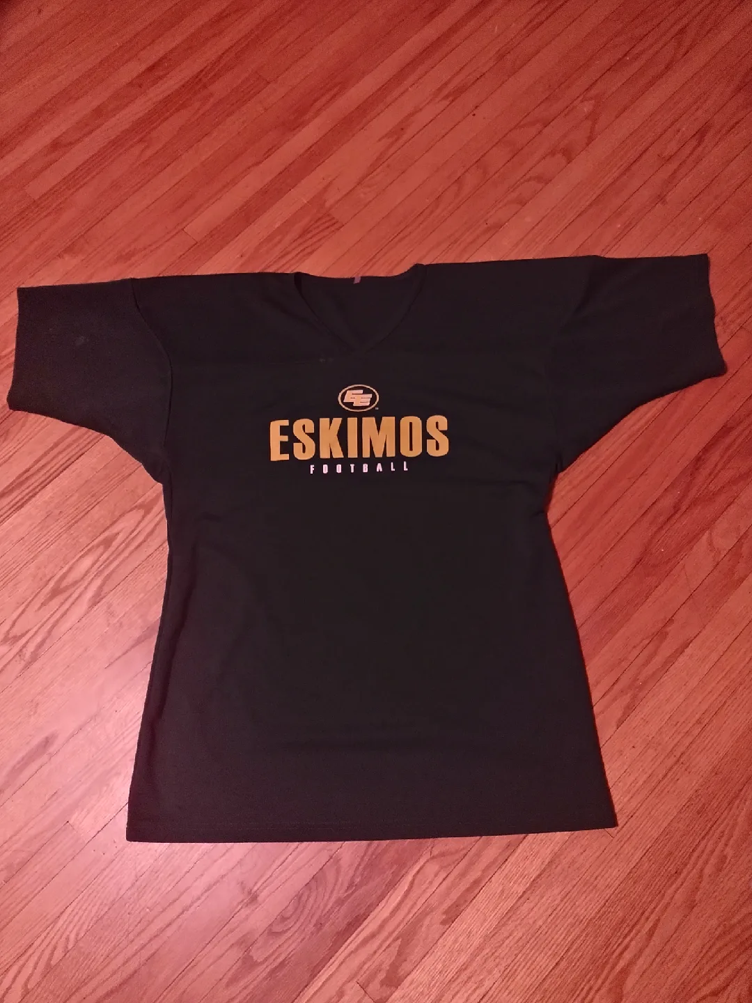 Eskimos Football Black Jersey