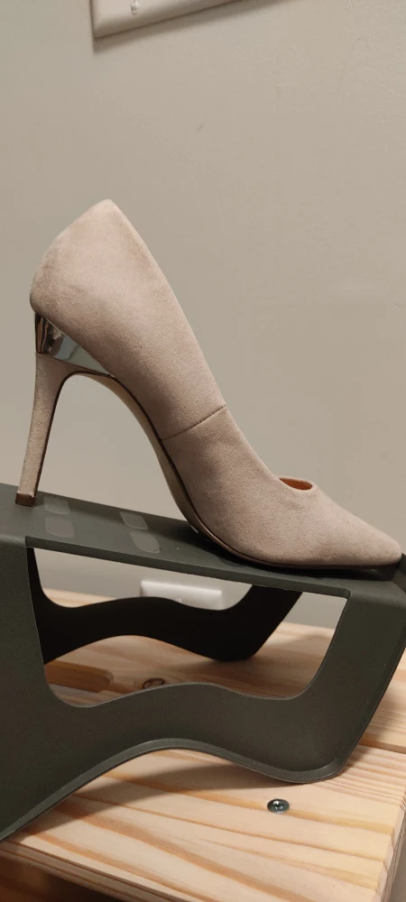 Naf Naf Paris Beige Heels - Size 6 - photo 4