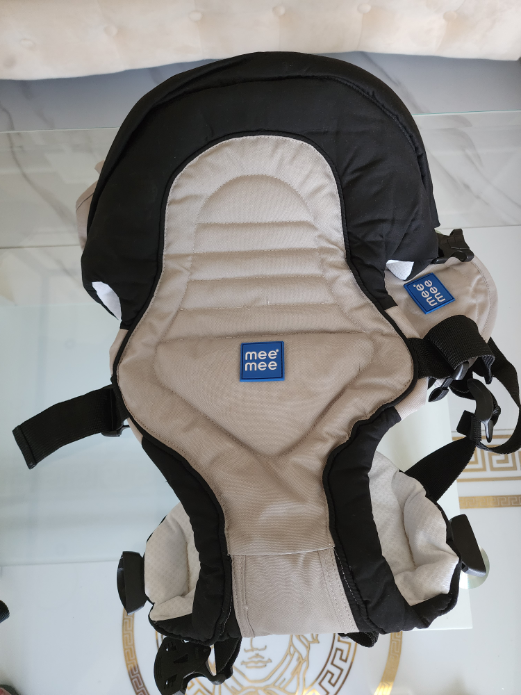 Brand New Mee Mee Baby Carrier - Beige & Black