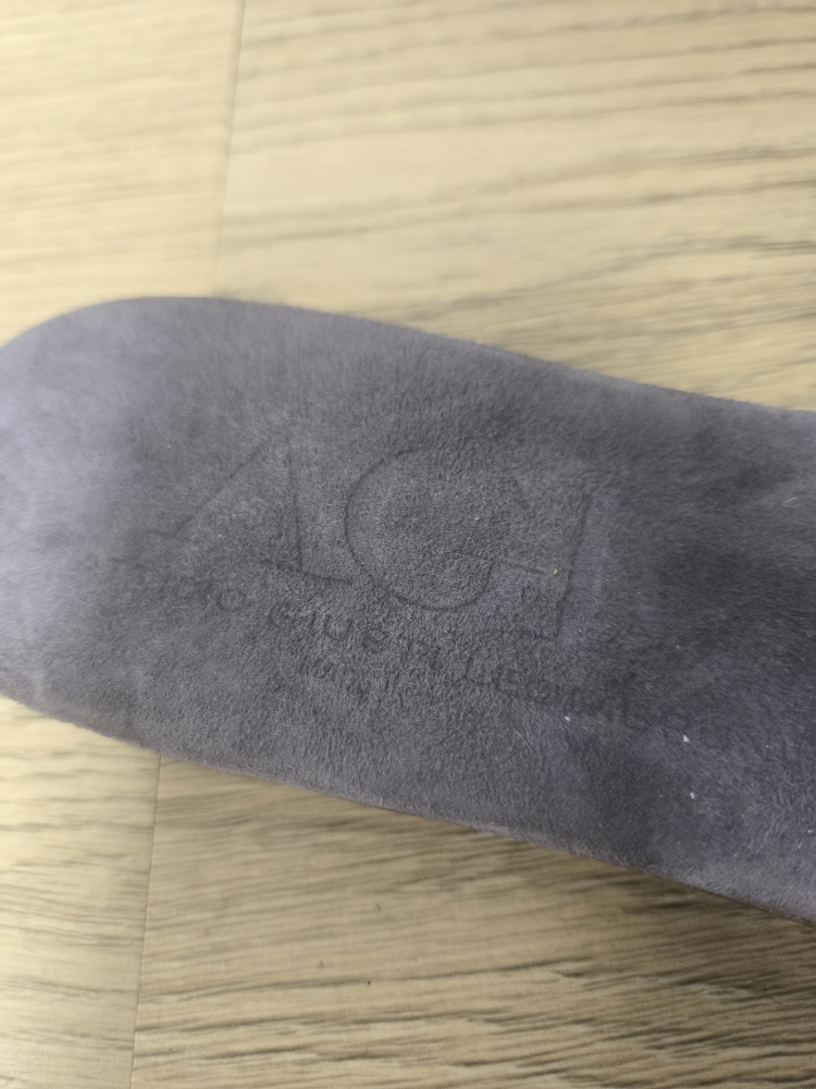 AGL Women's Grey Suede Sandals Size 39.5 - photo 2