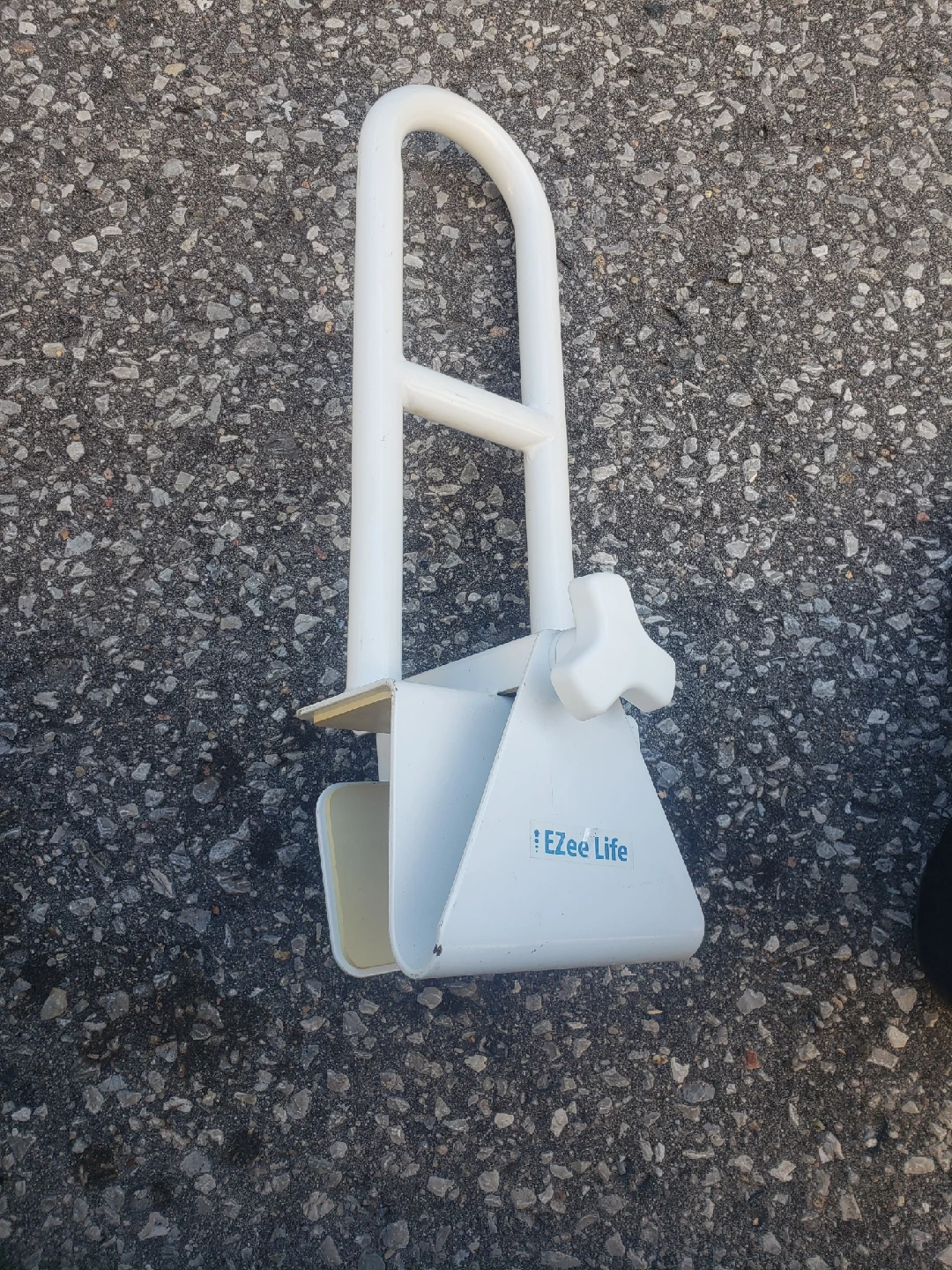 Ezee Life White Bathtub Grab Bar
