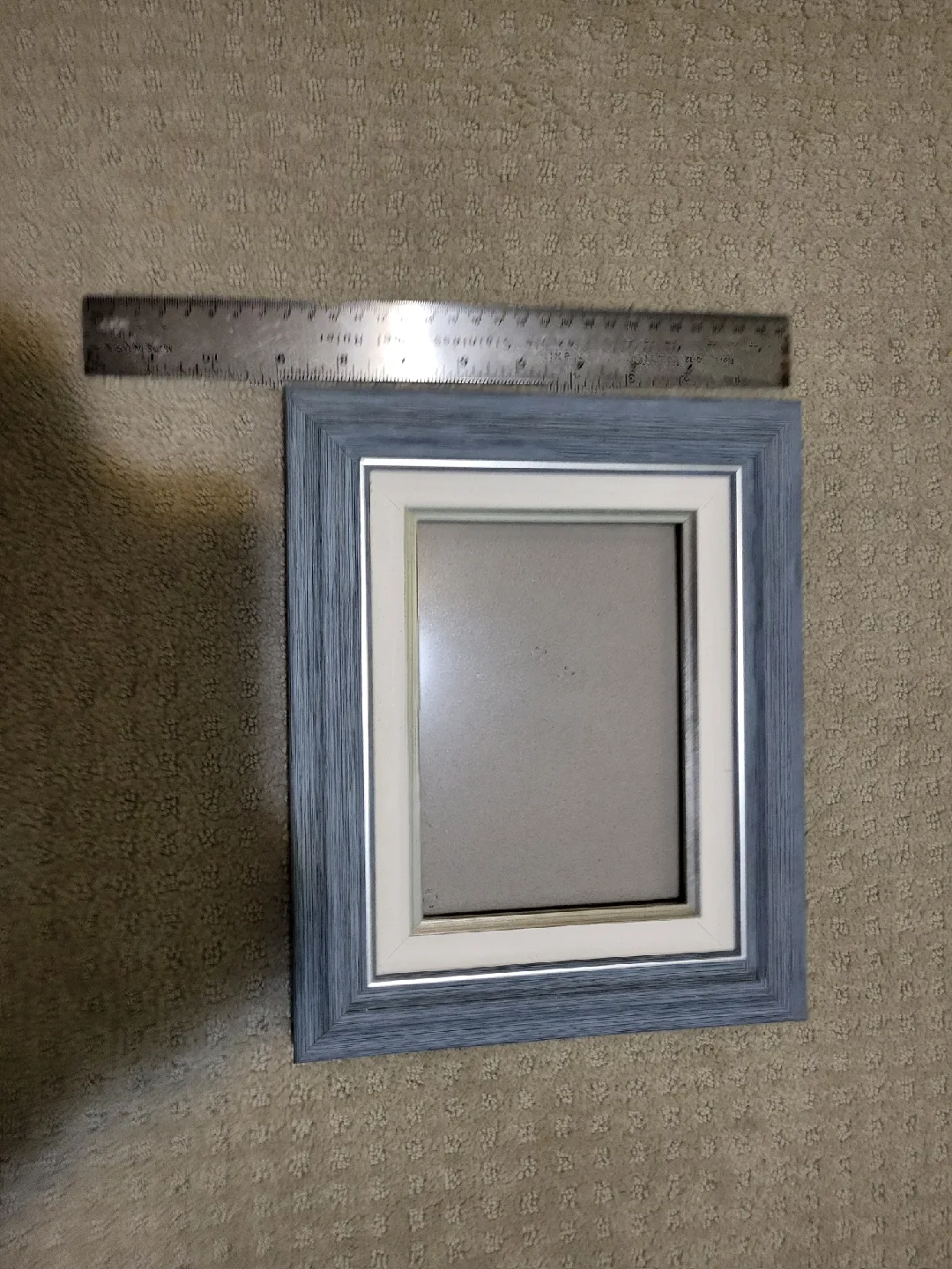 Blue Picture Frame, 8x10 image indicator(2)
