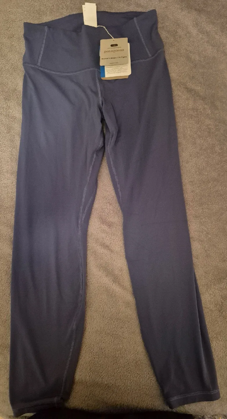 NEW Patagonia Women's Maipo 7/8 Tights - Blue, M image indicator(4)