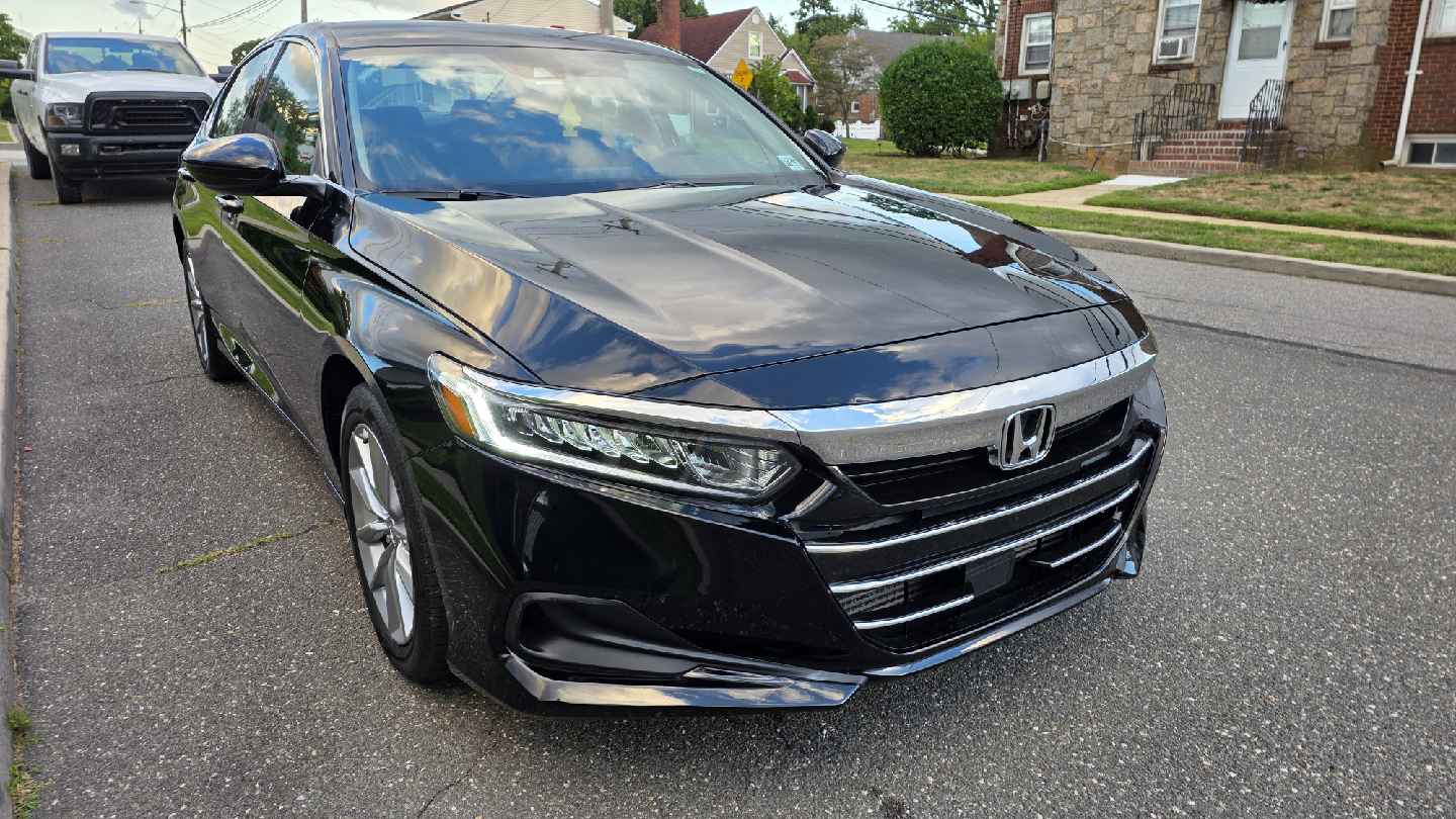 2022 Black Honda Accord Sedan 16k miles Clean Title