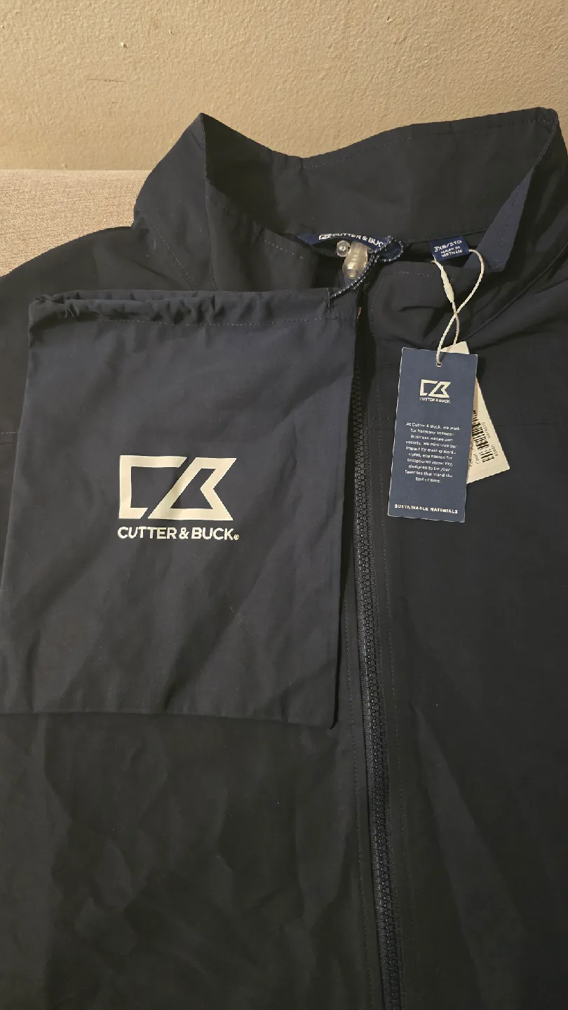 New Cutter & Buck 3XL/3TG Navy Vest image indicator(3)