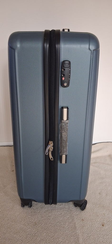 Hard Shell Carry-On Luggage - Blue - photo 3