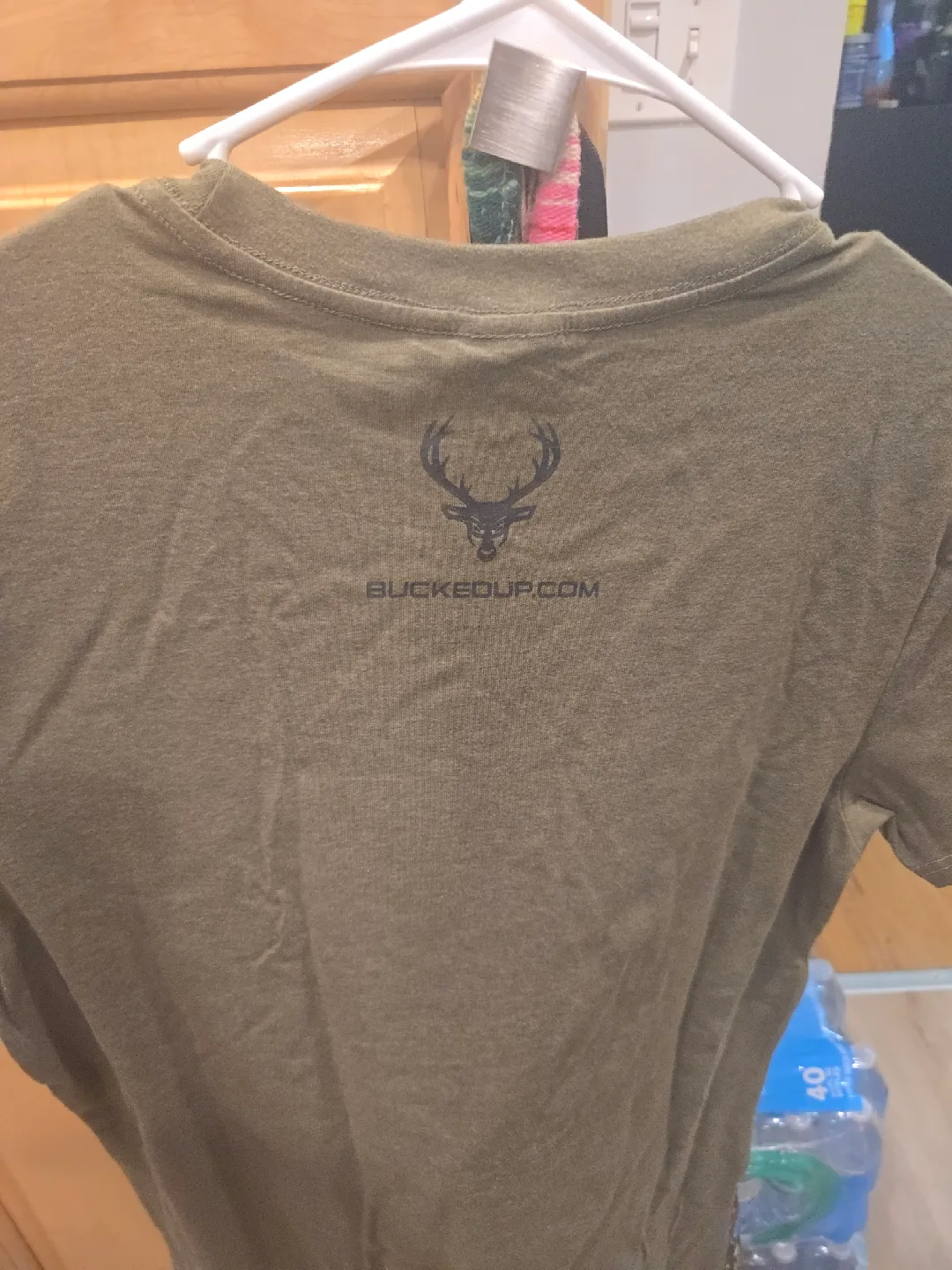 Bucked Up Olive Green T-Shirt - Size Small - *NEW* image indicator(2)