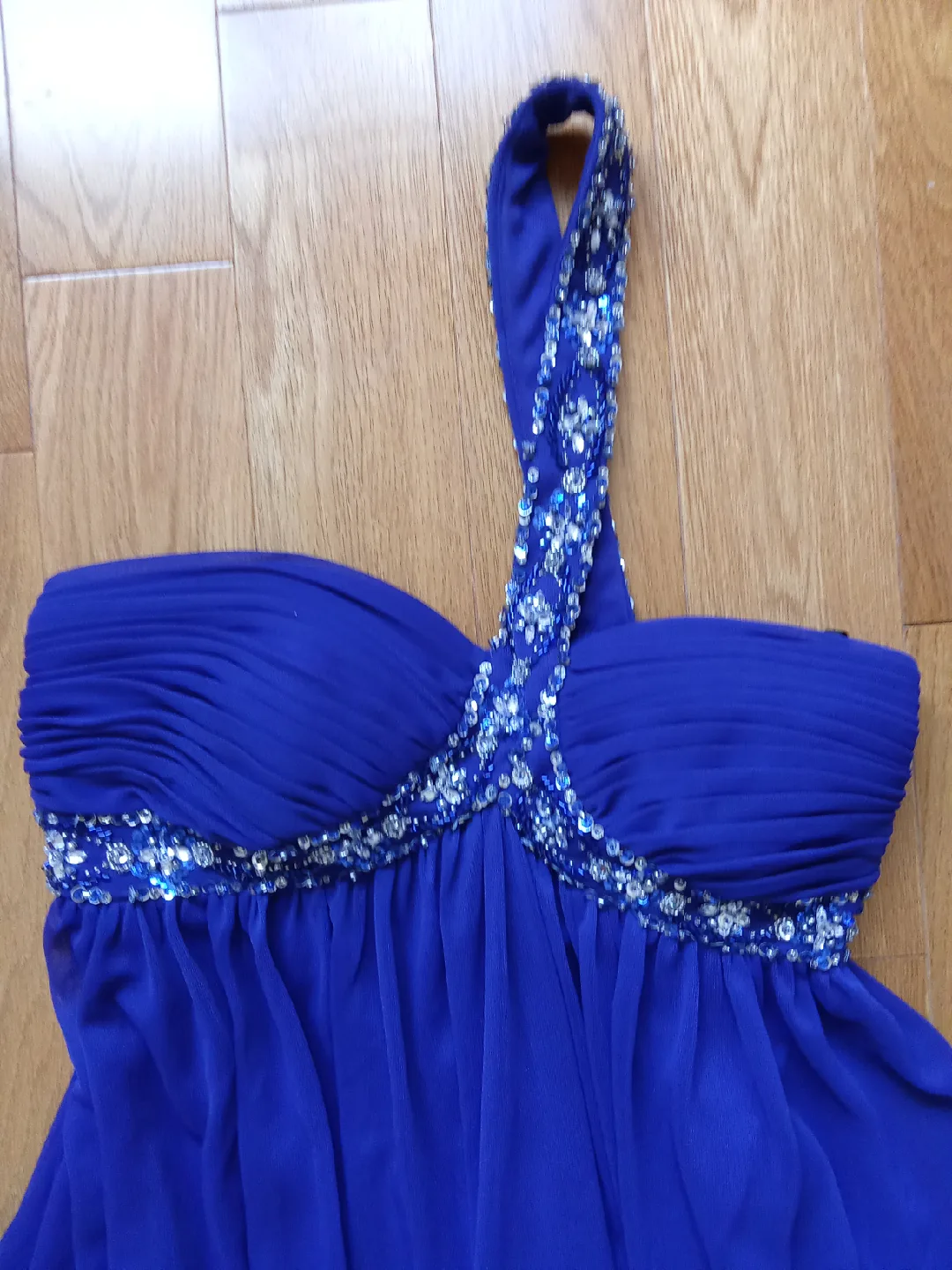 Fancy Blue Dress - Size 2 image indicator(2)