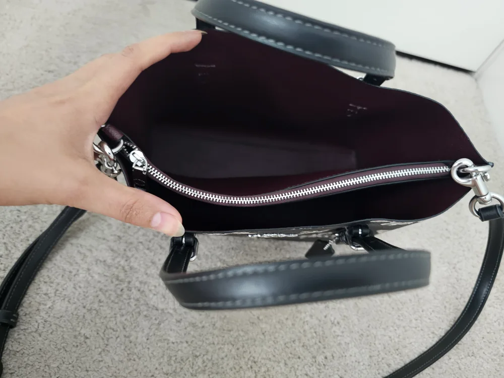 Authentic Coach Mollie Bag with Bow Print image indicator(4)