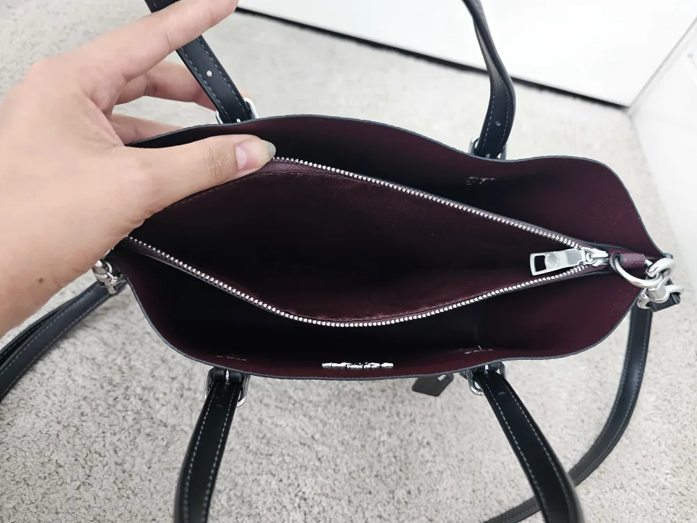 Authentic Coach Mollie Bag with Bow Print image indicator(5)