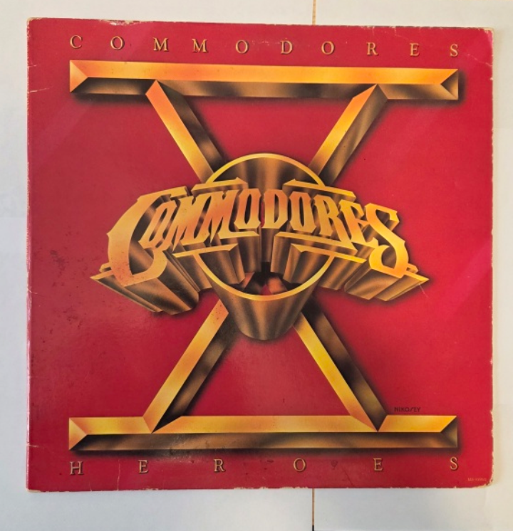 Commodores Heroes Vinyl Record