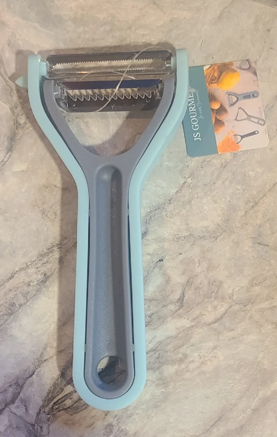 JS Gourmet Dual Julienne Peeler potatoes 🥔🥕 thumbnail