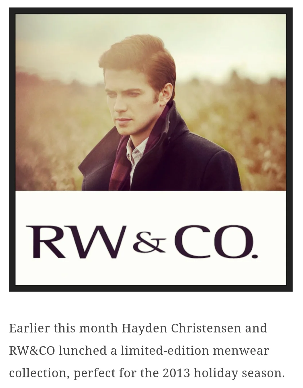 RW&CO Hayden Christensen Jacket / Coat - Size M image indicator(3)