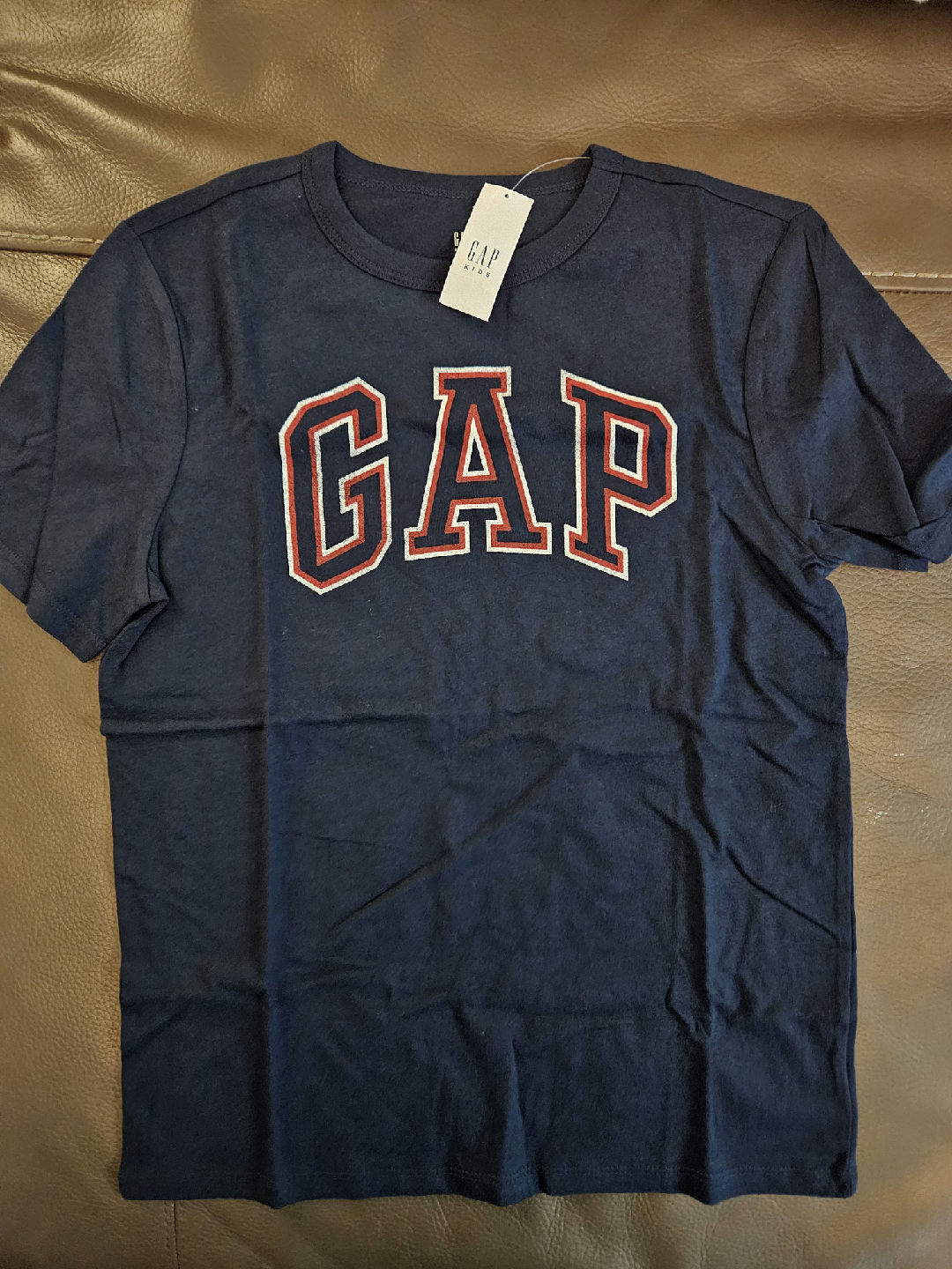 GAP Kids T-Shirt Size L (10) Navy Blue