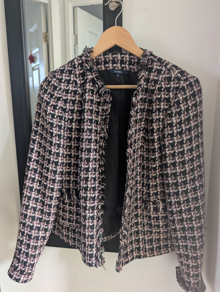 Reitmans Tweed Jacket - Size 9 - photo 2