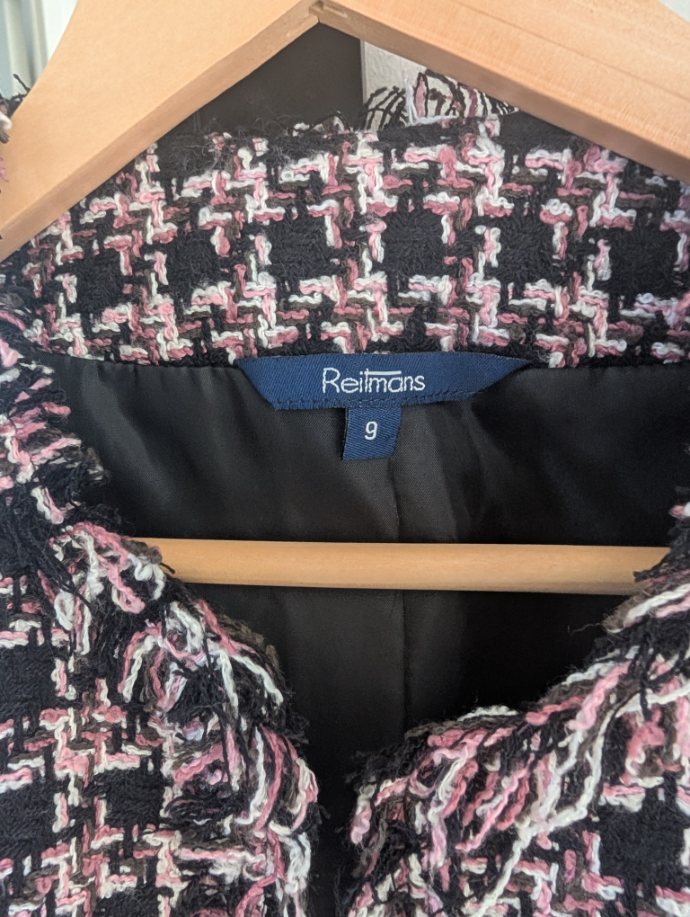 Reitmans Tweed Jacket - Size 9 - photo 3