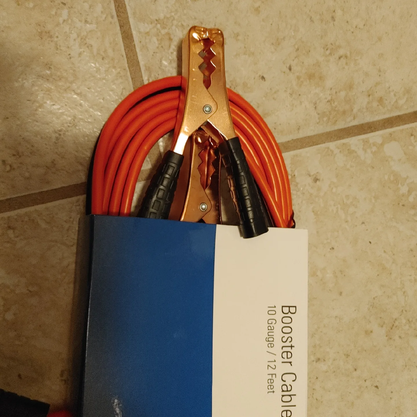 Booster Cables 10 Gauge / 12 Feet New image indicator(3)