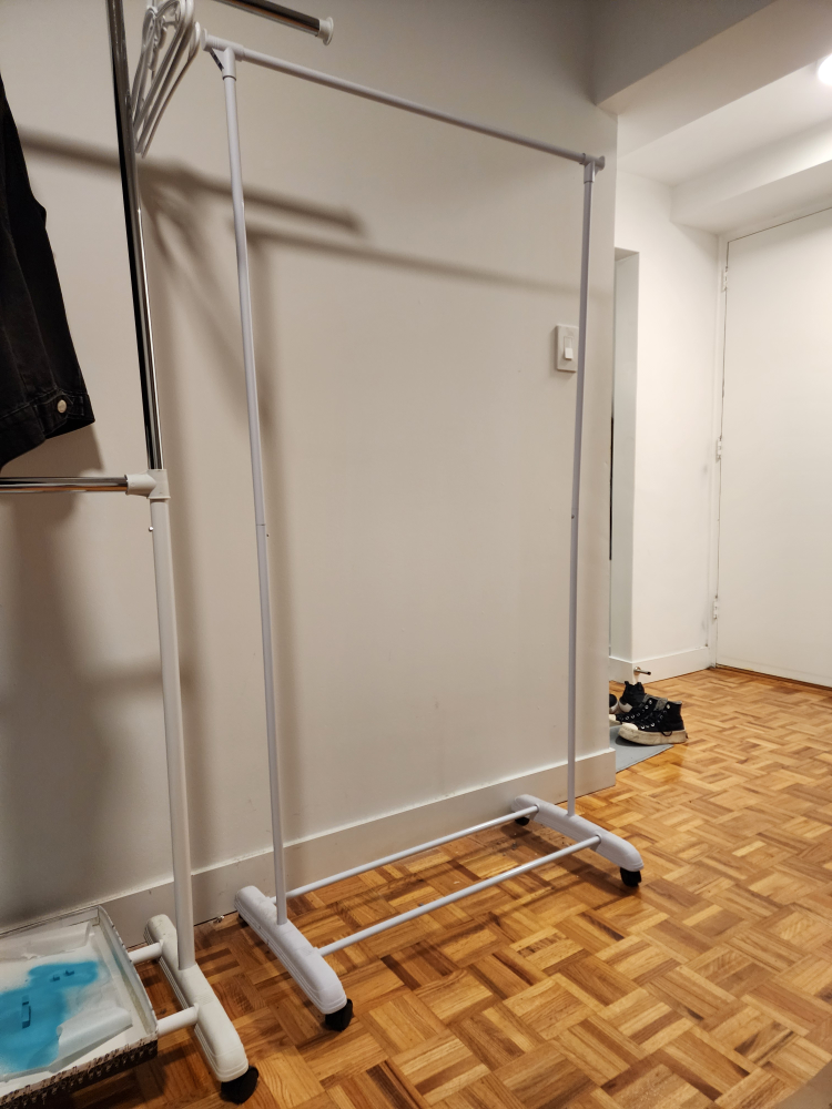 White Clothes Rack