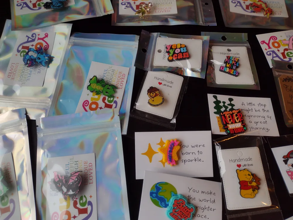 Handmade Enamel Pins - Assorted Designs image indicator(2)