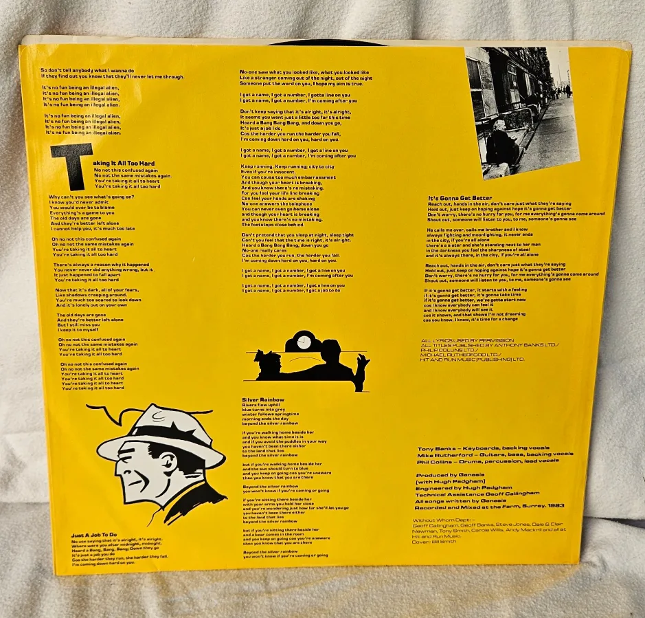 Genesis Self Titled Original 1983 Gatefold Vinyl LP image indicator(3)