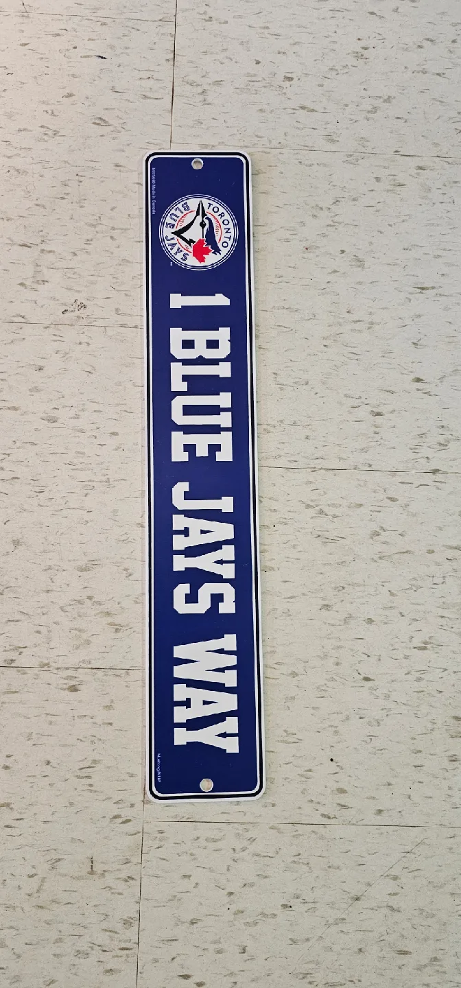 Toronto Blue Jays 1 Blue Jays Way Sign🥕🥕 thumbnail