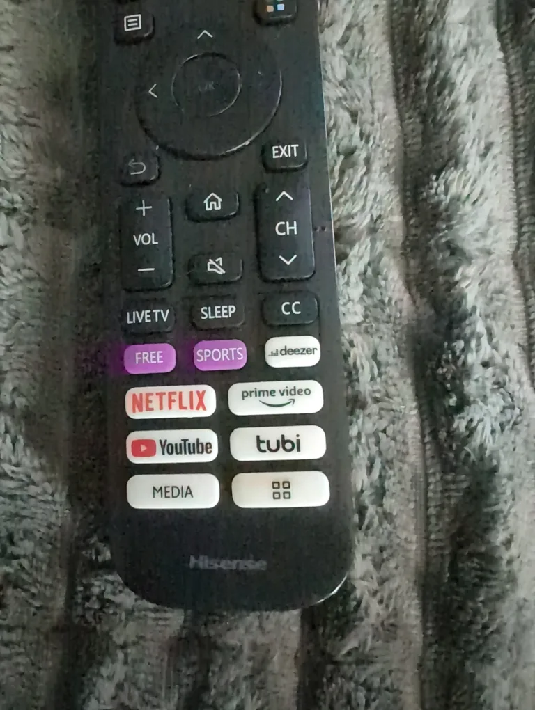 Hisense TV Remote image indicator(4)
