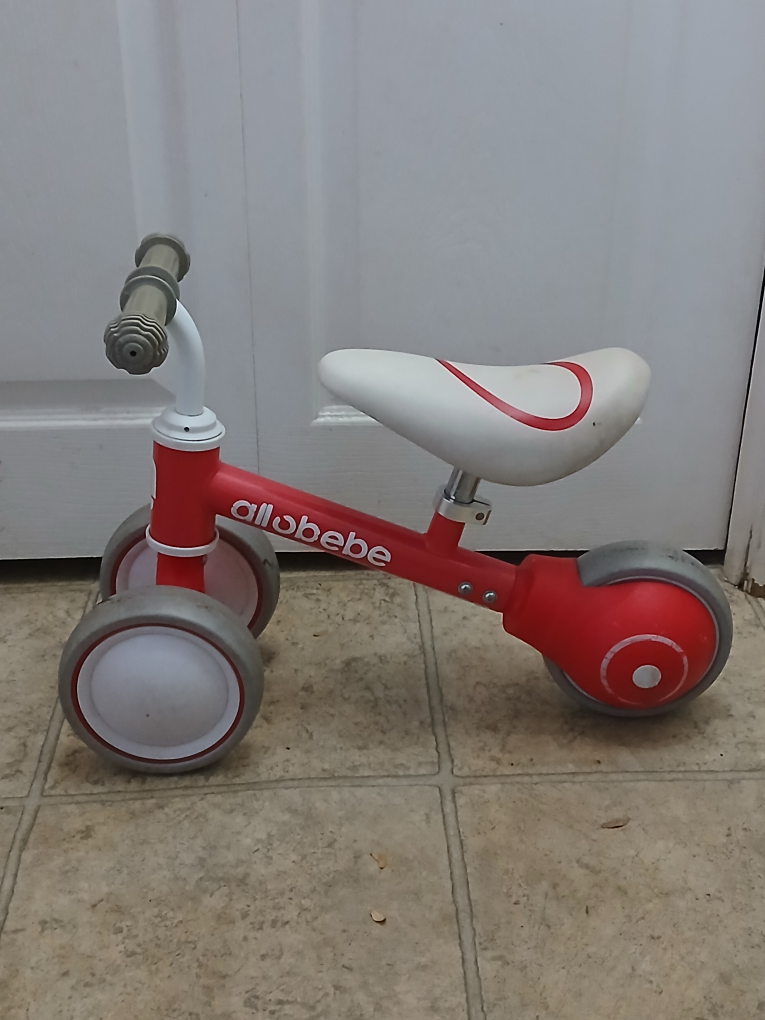 Allo Bebe Red Balance Bike