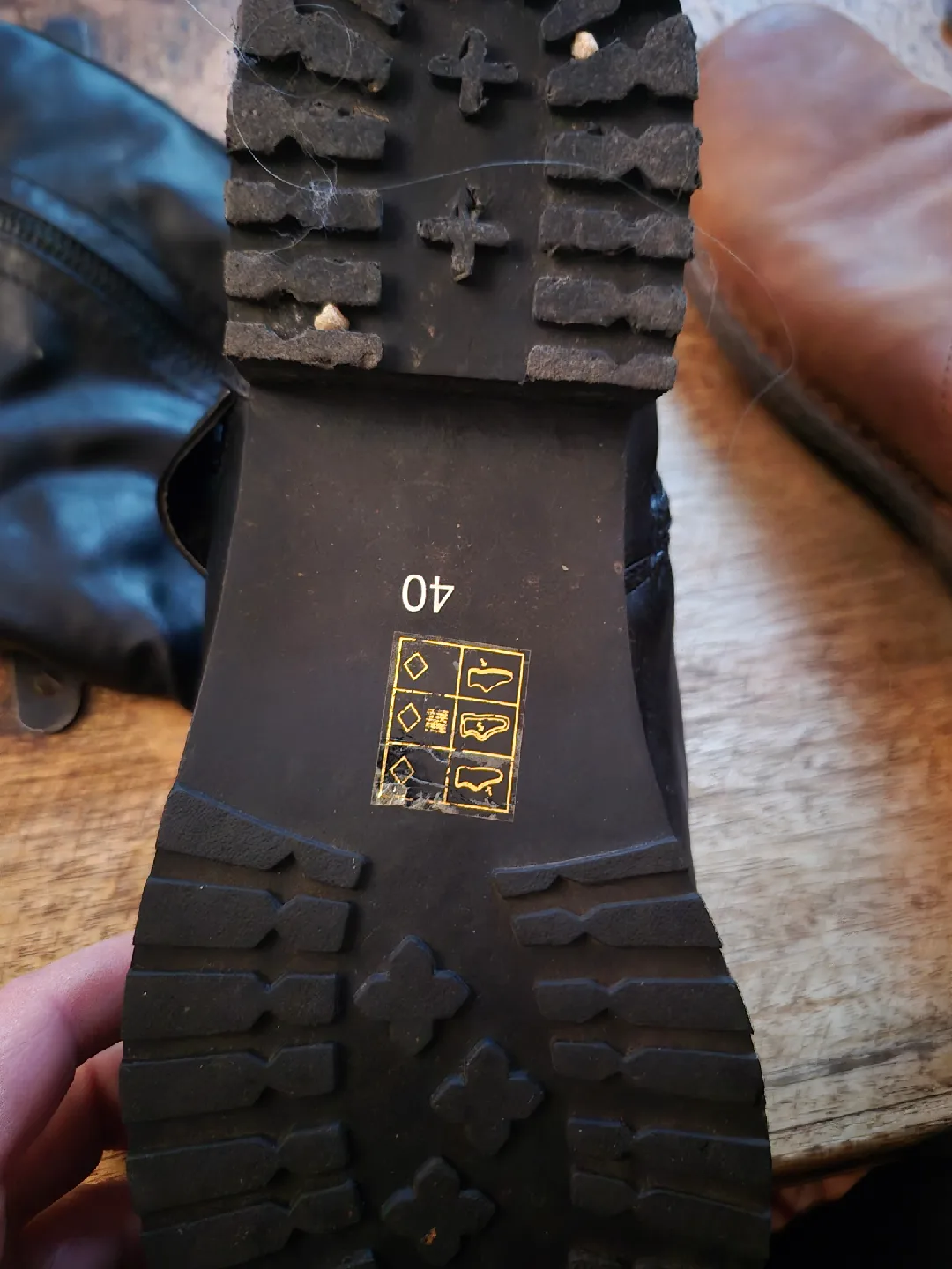 Black Knee High Boots - Size 40 image indicator(2)