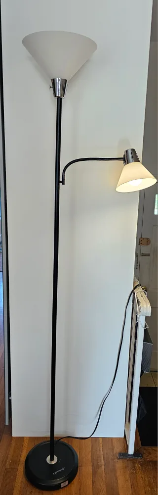 Lepower Floor Lamp with Adjustable Reading Light image indicator(8)