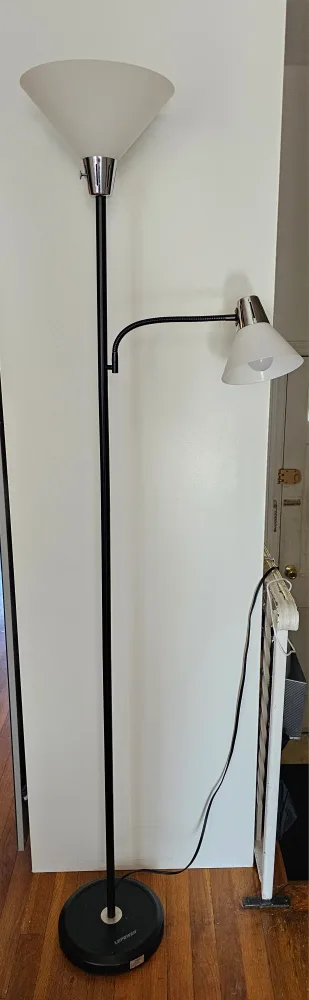 Lepower Floor Lamp with Adjustable Reading Light image indicator(6)