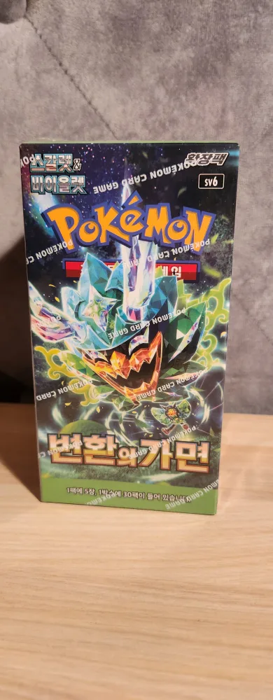 New Pokemon Card Game SV6 Booster Box thumbnail