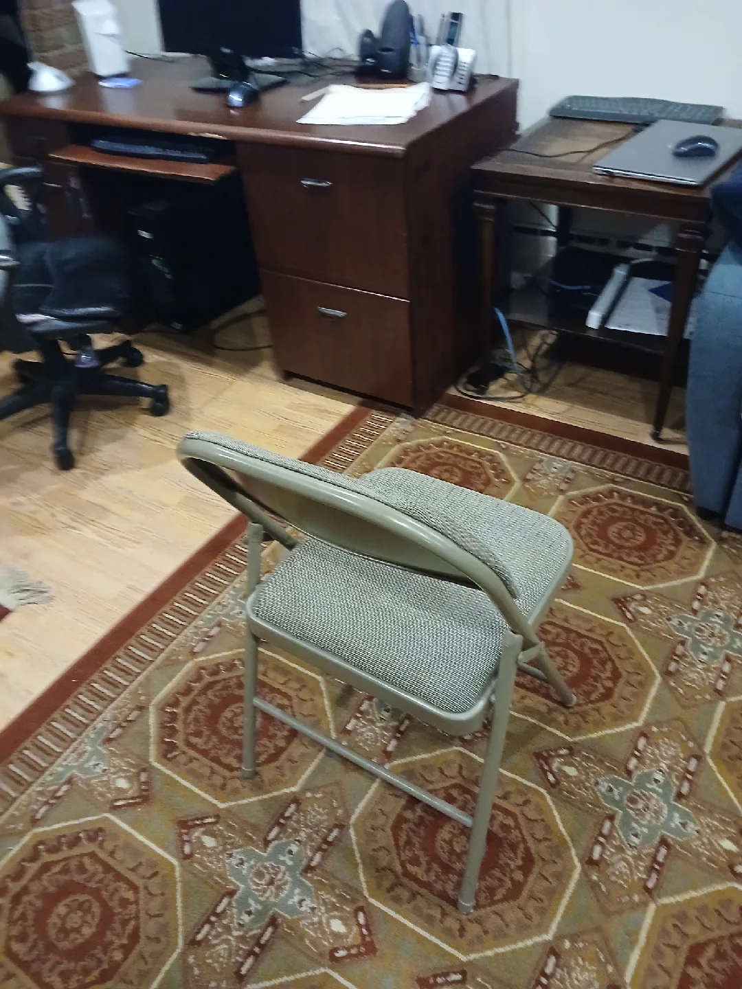 Folding Chair - Grey thumbnail