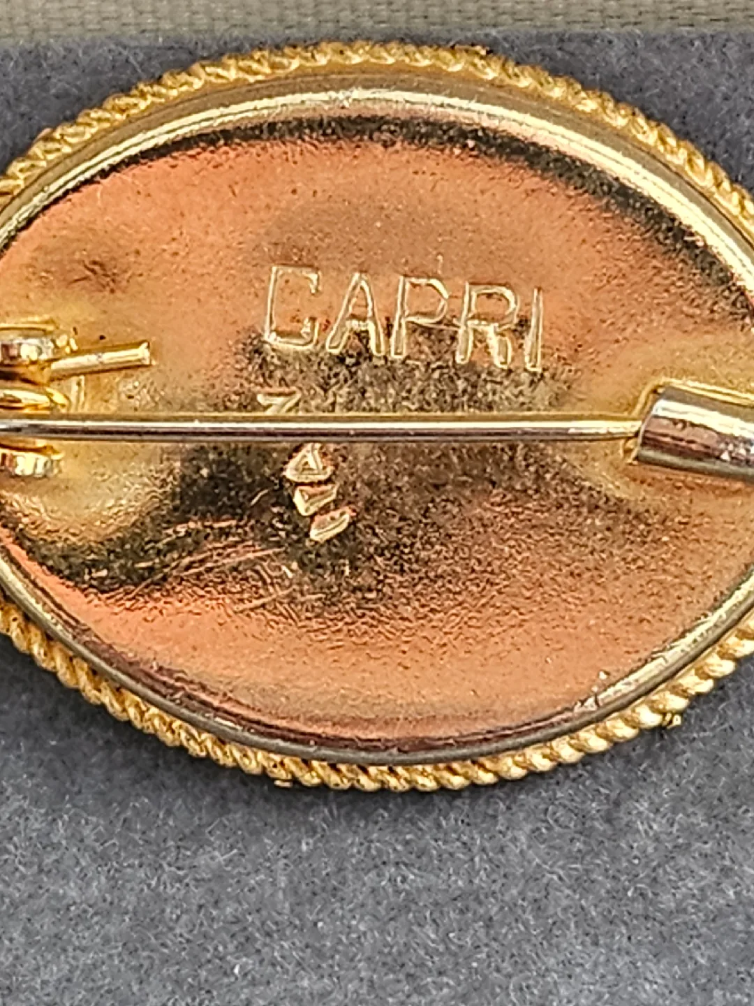 Capri Italy Micro Mosaic Brooch image indicator(4)