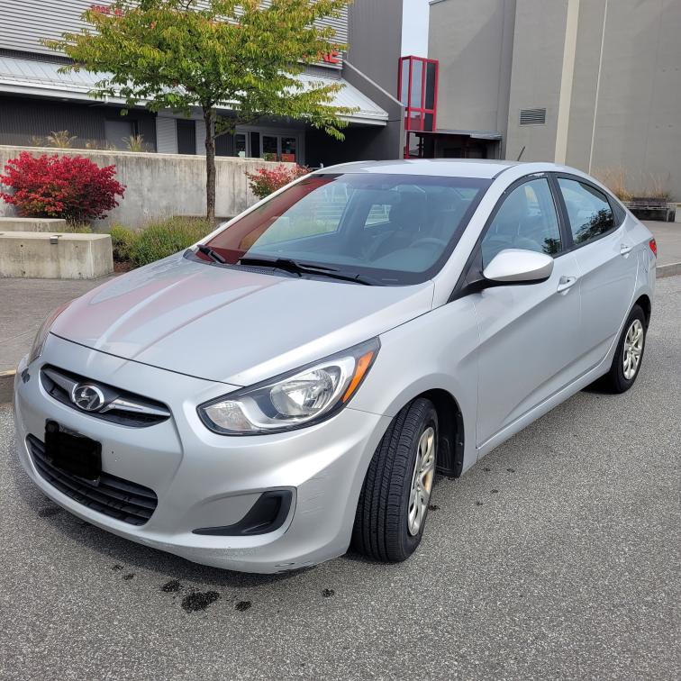 2013 Hyundai Accent - Silver Sedan