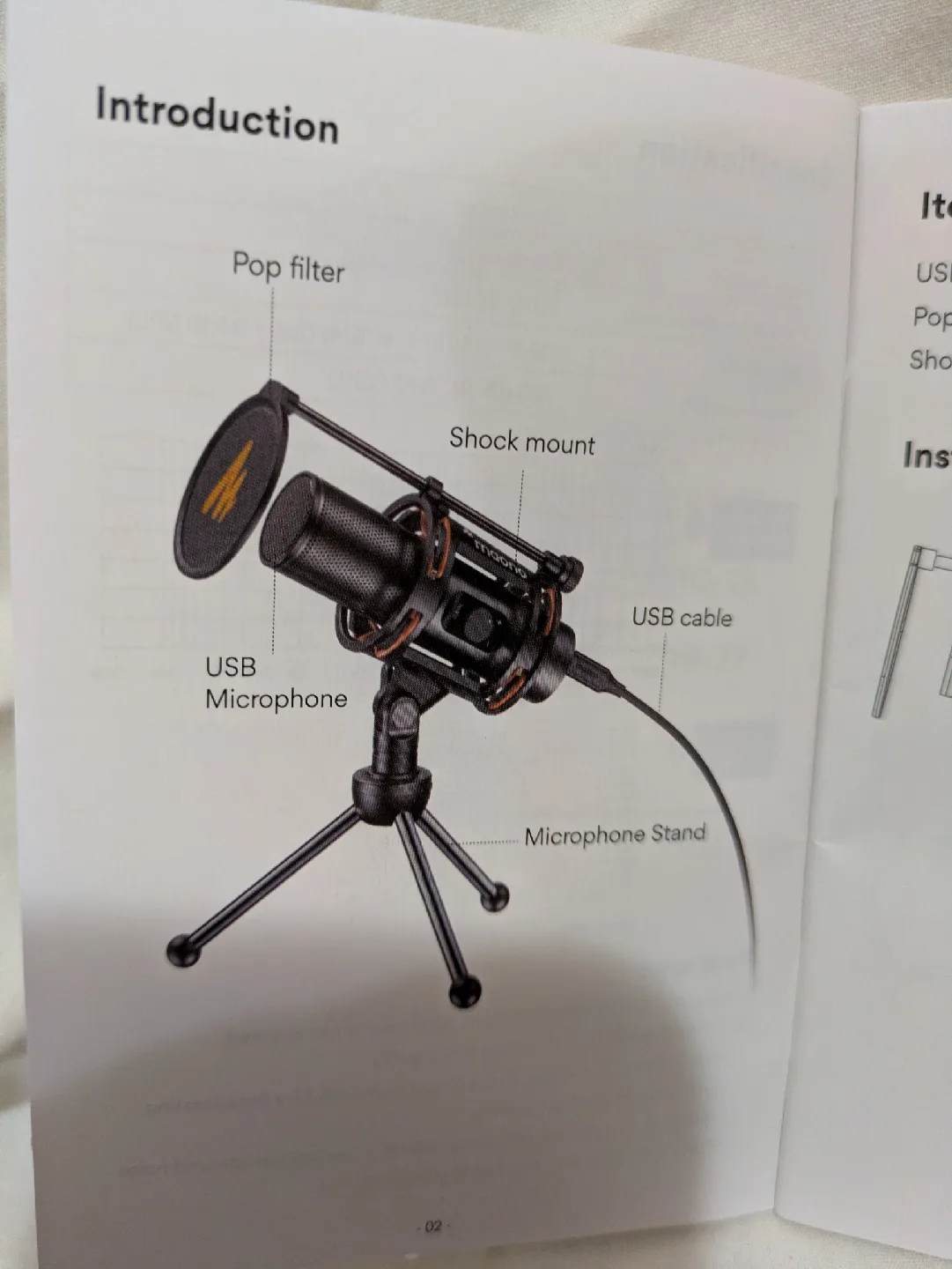 Maono PM471 USB Microphone Starter Bundle image indicator(2)