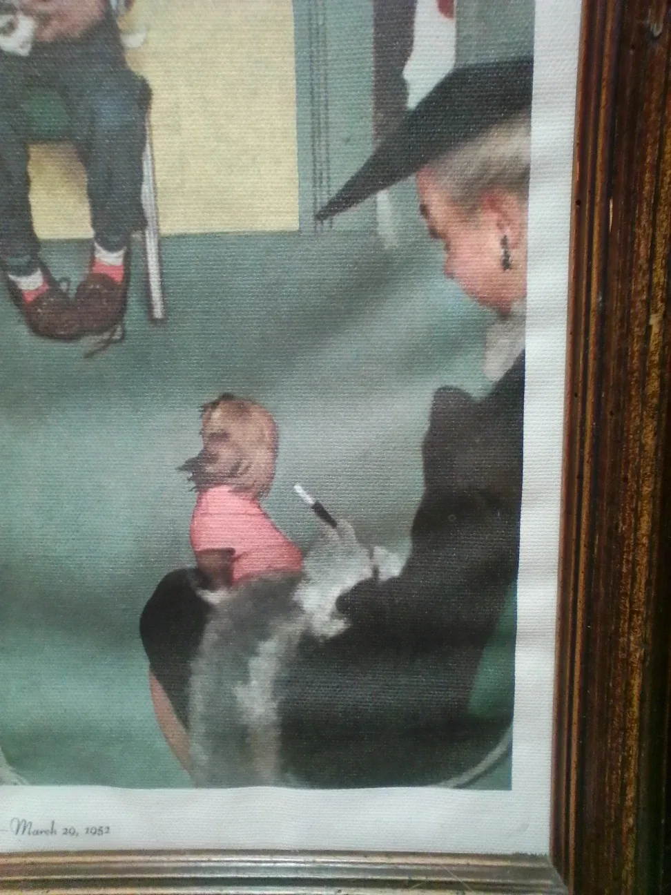 Norman Rockwell 'At the Vet' Print image indicator(4)