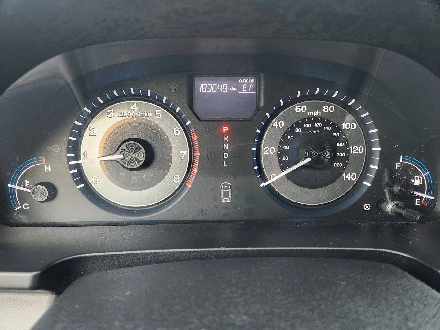2013 Honda Odyssey EX image indicator(10)