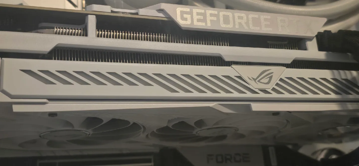 ASUS ROG Strix GeForce RTX 3080 White Edition Graphics Card image indicator(5)