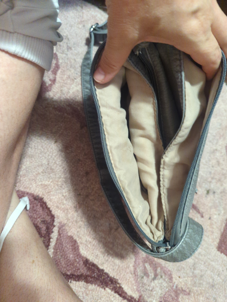 Grey Crossbody Bag - photo 3