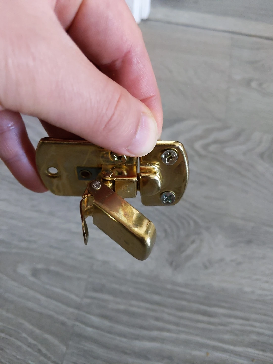 Brass Plated Box Latch - photo 2