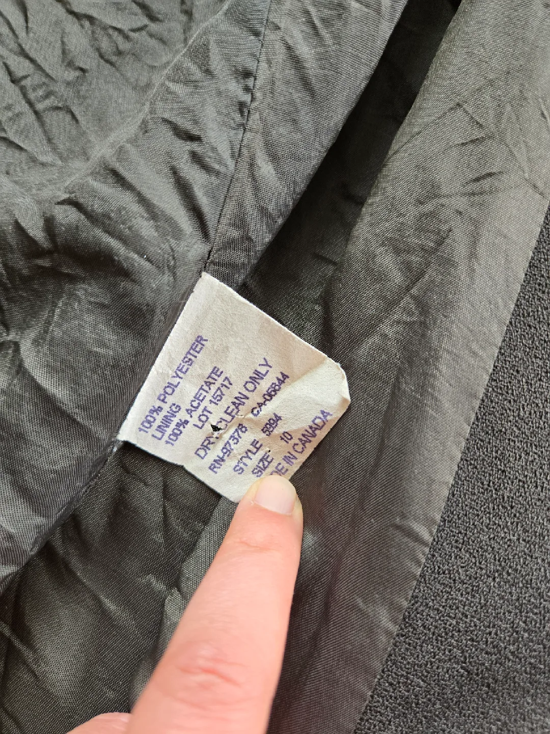 Vintage Sport Collection Blazer Coat - Size 10 image indicator(6)