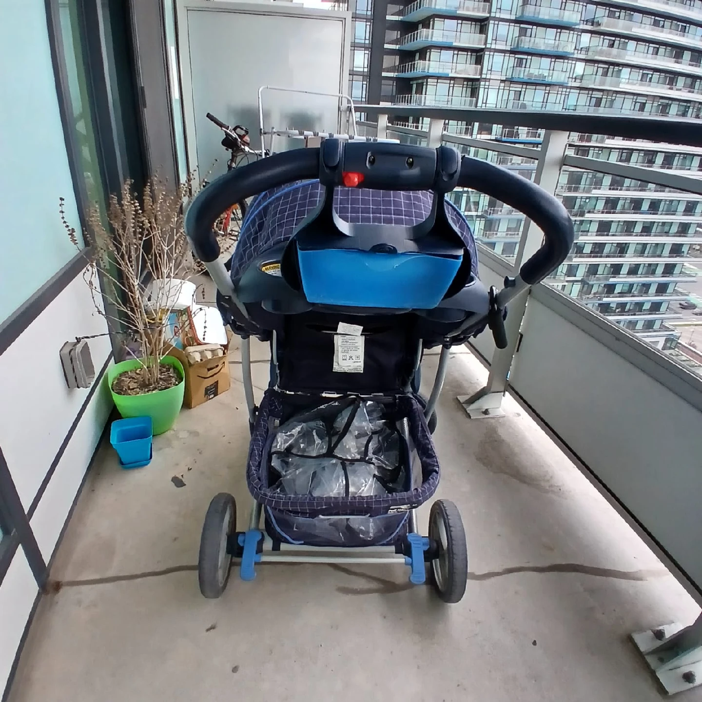 Graco Stroller - Blue Plaid - photo 2