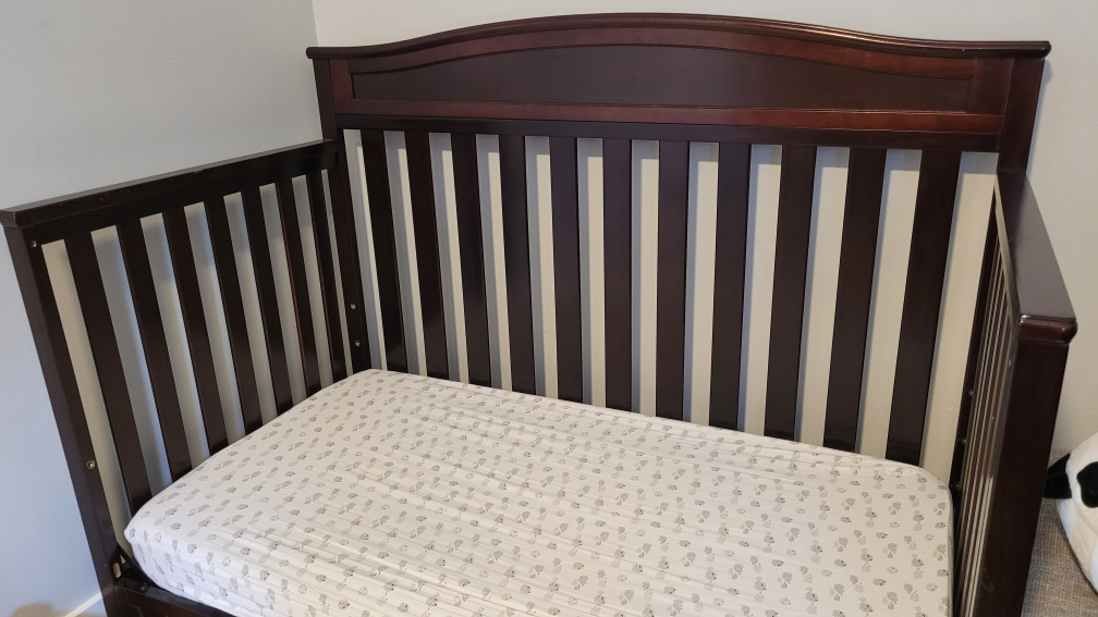 Delta Children Emery 4-in-1 Convertible Crib - Dark Chocolate