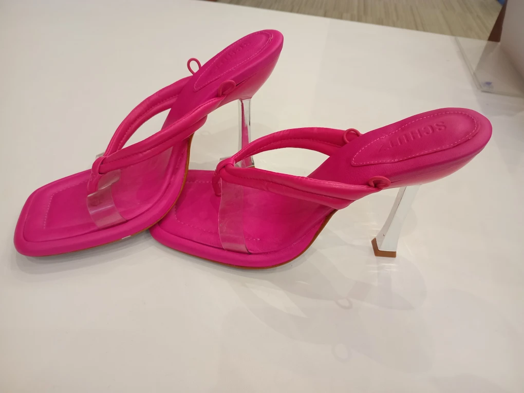 Time and Tru Snakeskin Mules - Size 9