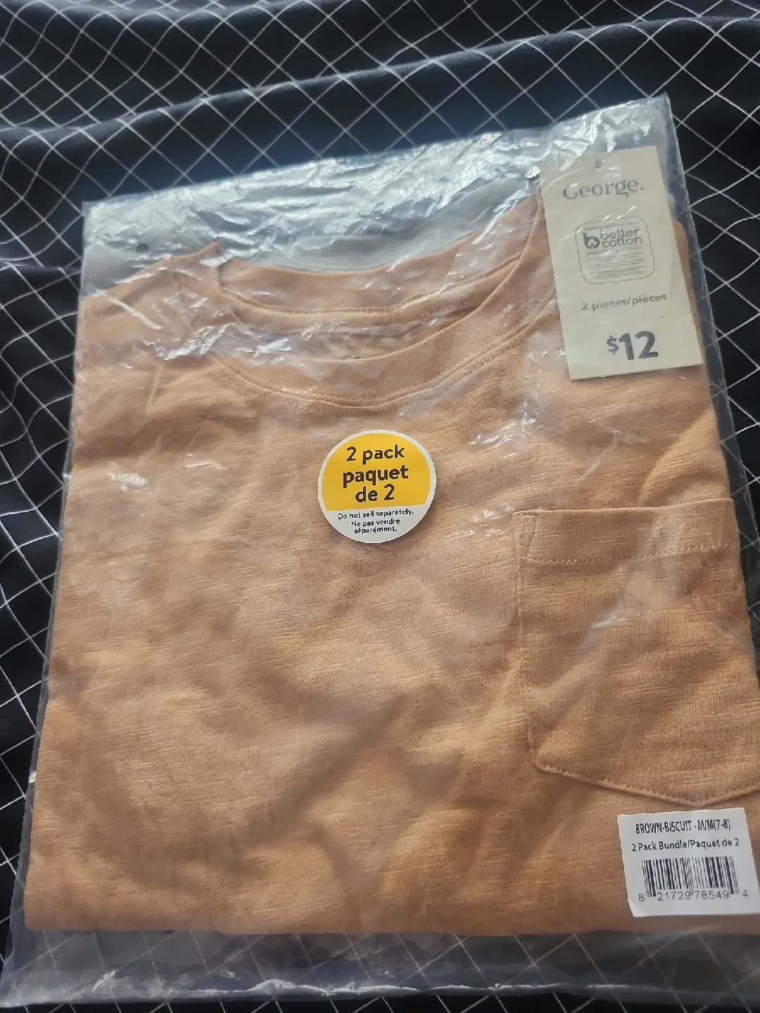 👕 2-Pack George Boys’ T-Shirts – Size M (7–8 Years) 👕  ✨ image indicator(4)